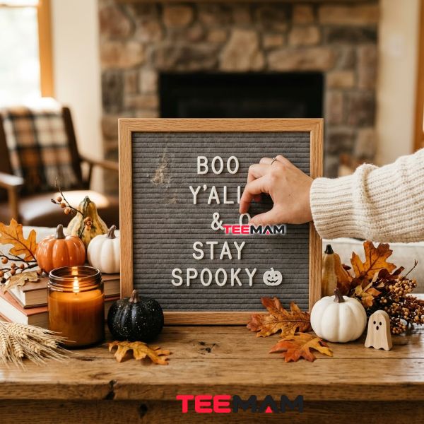 Short Halloween Quote Letterboard Decor