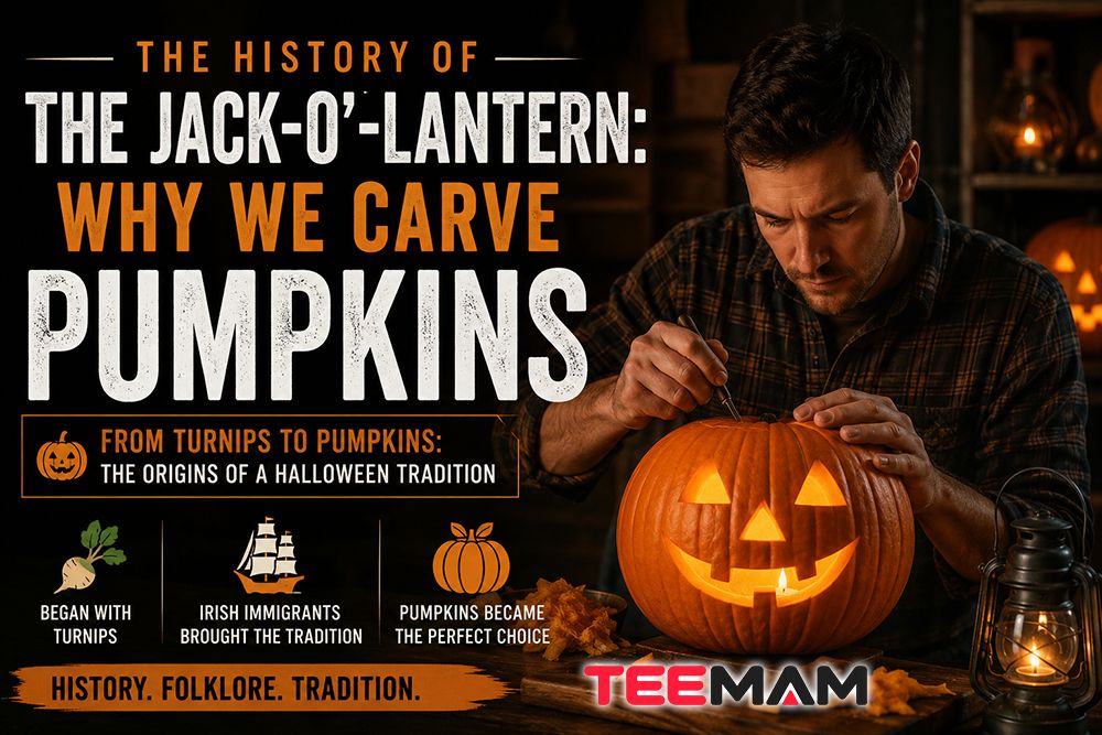 The History of the Jack-O'-Lantern Why We Carve Pumpkins