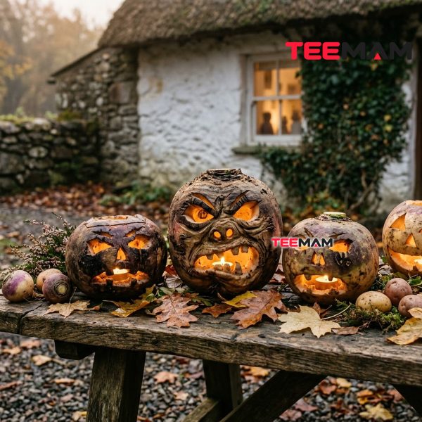 Irish Halloween Traditions: The Celtic Roots of Samhain 13 Traditional Irish Halloween Turnip Lanterns