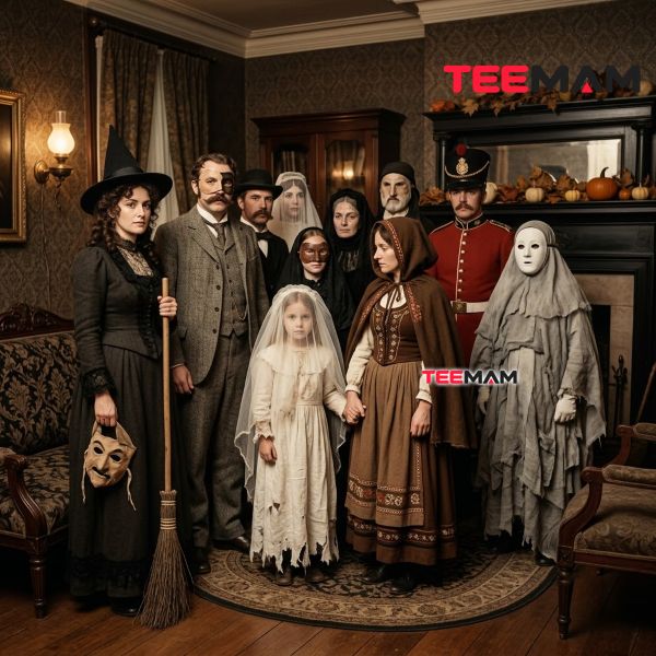 The History of Halloween Costumes: From Folklore to Fashion 15 Victorian Halloween Fancy Dress Costume Party
