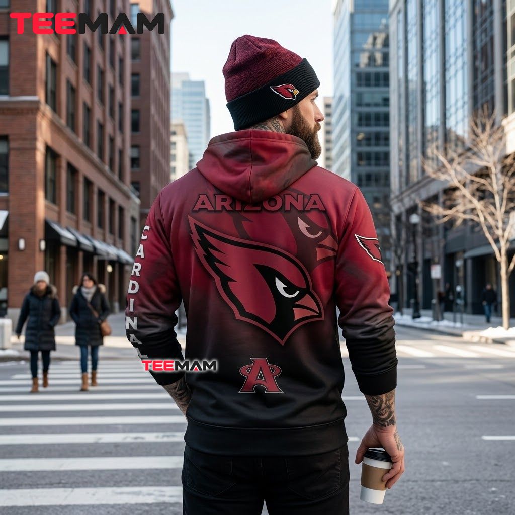 Arizona Cardinals 3D Hoodie Smoke Skull Face Graphic Version 3 Arizona Cardinals 3D Hoodie Smoke Skull Face Graphic Version 3