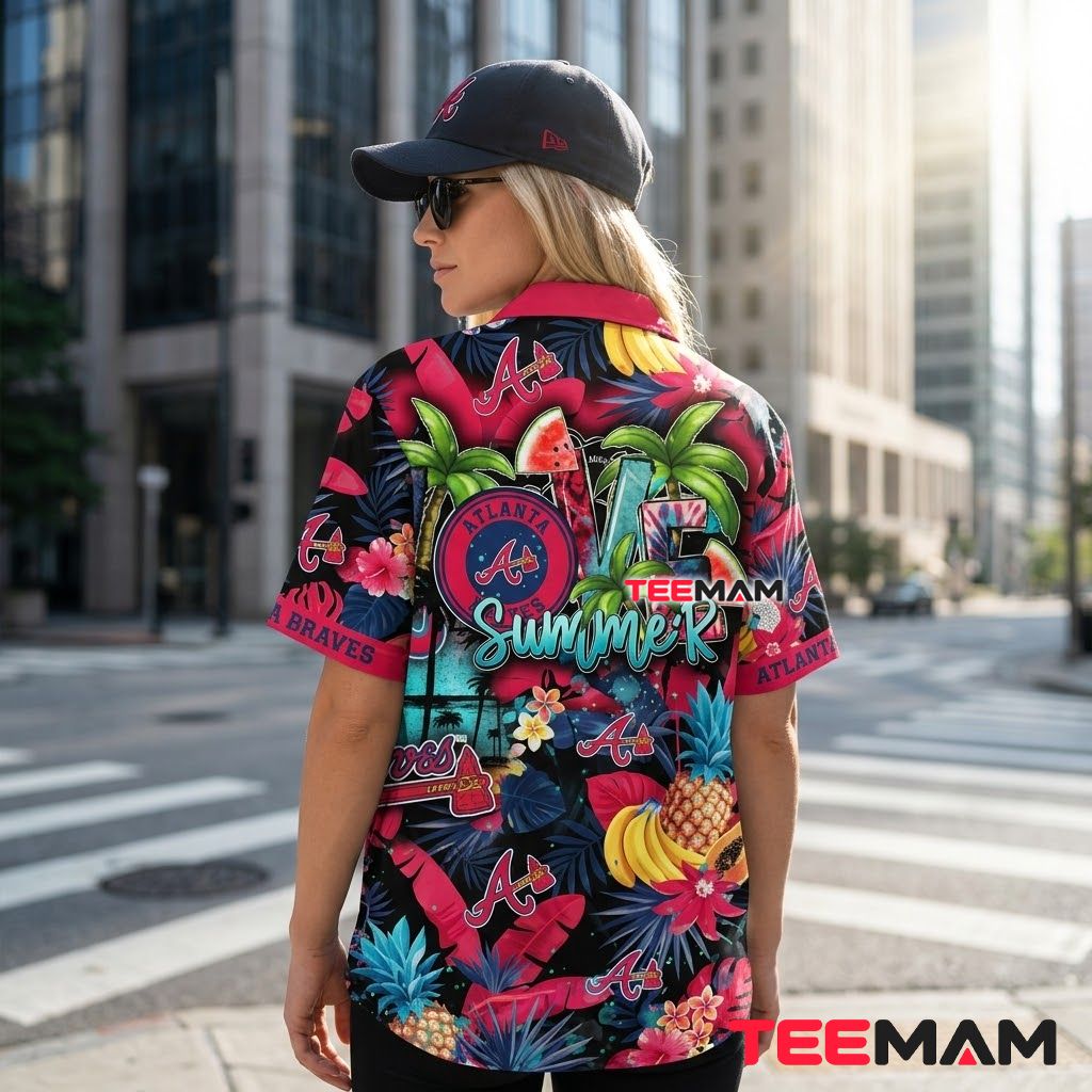 Atlanta Braves Tropical Shirt Tropical Fruit Version 3 Atlanta Braves Tropical Shirt Tropical Fruit Version 3