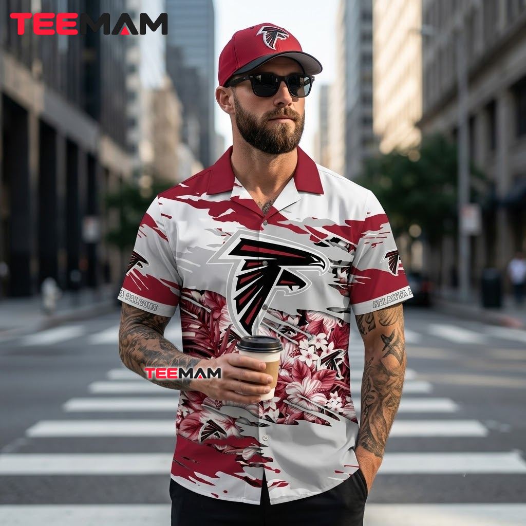 Atlanta Falcons Button Up Shirt Best Grandpa Custom Back Atlanta Falcons Button Up Shirt Best Grandpa Custom Back
