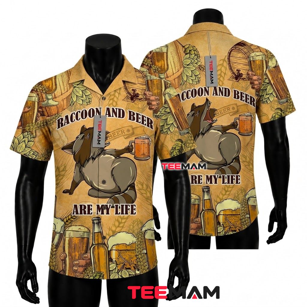 Beer Hawaiian Shirt Eagle German Flag Print Beer Hawaiian Shirt Eagle German Flag Print