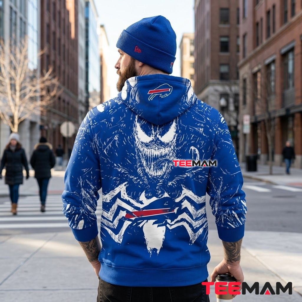 Buffalo Bills 3D Hoodie Venom We Are Bills Print Version 3 Buffalo Bills 3D Hoodie Venom We Are Bills Print Version 3