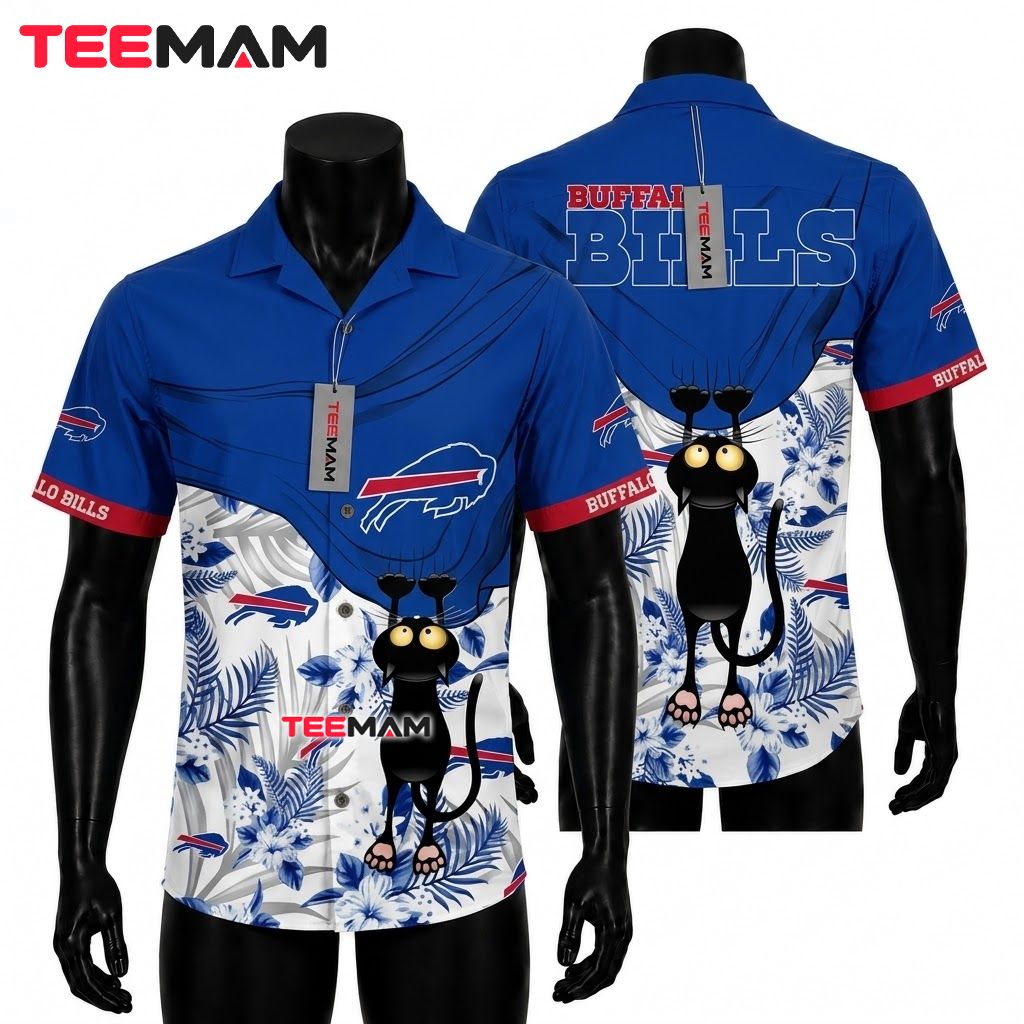 Buffalo Bills Hawaiian Shirt Blue White Beach Buffalo Bills Hawaiian Shirt Blue White Beach