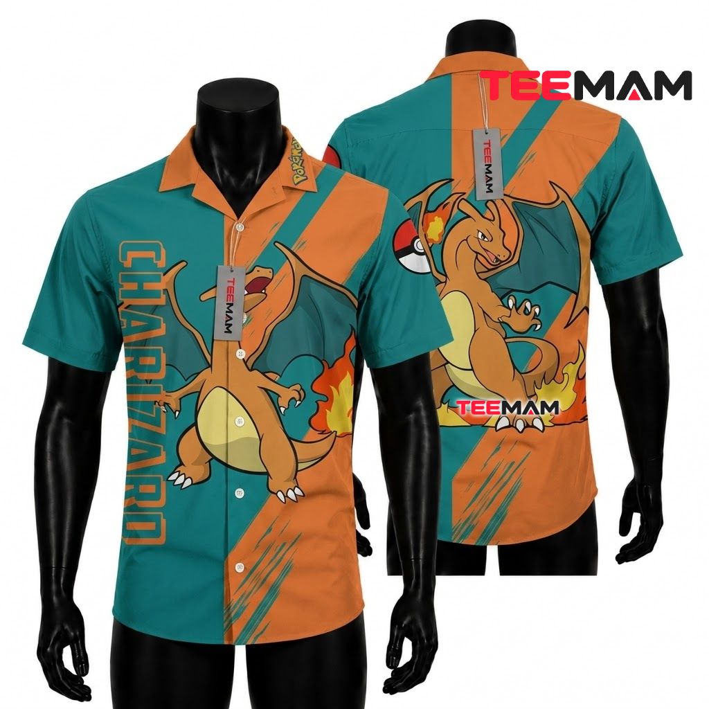 Bulbasaur Pokemon Hawaiian Shirt Choose Grass Emblem Bulbasaur Pokemon Hawaiian Shirt Choose Grass Emblem