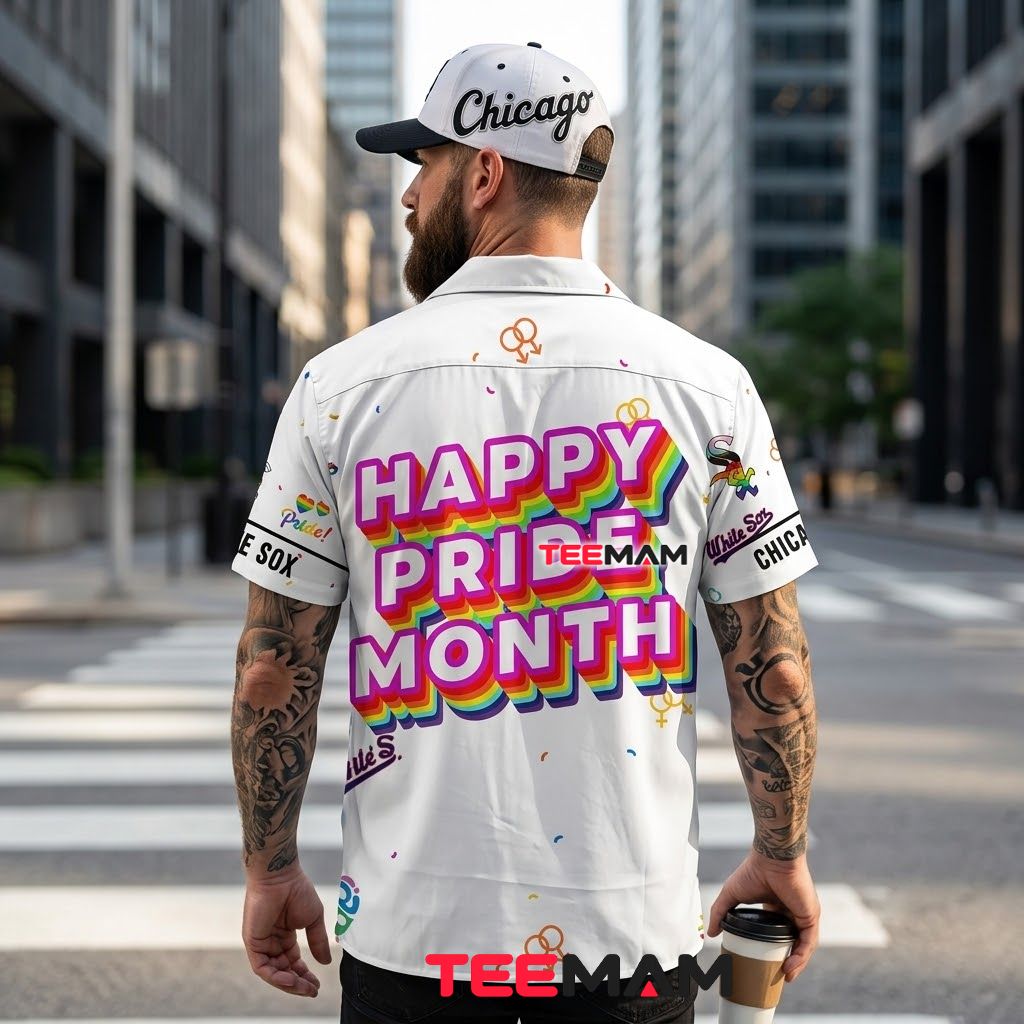 Chicago White Sox Hawaiian Shirt Polynesian Tribal Version 3 Chicago White Sox Hawaiian Shirt Polynesian Tribal Version 3
