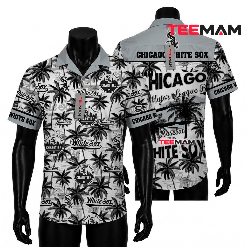 Chicago White Sox Hawaiian Shirt Pride Rainbow Front
