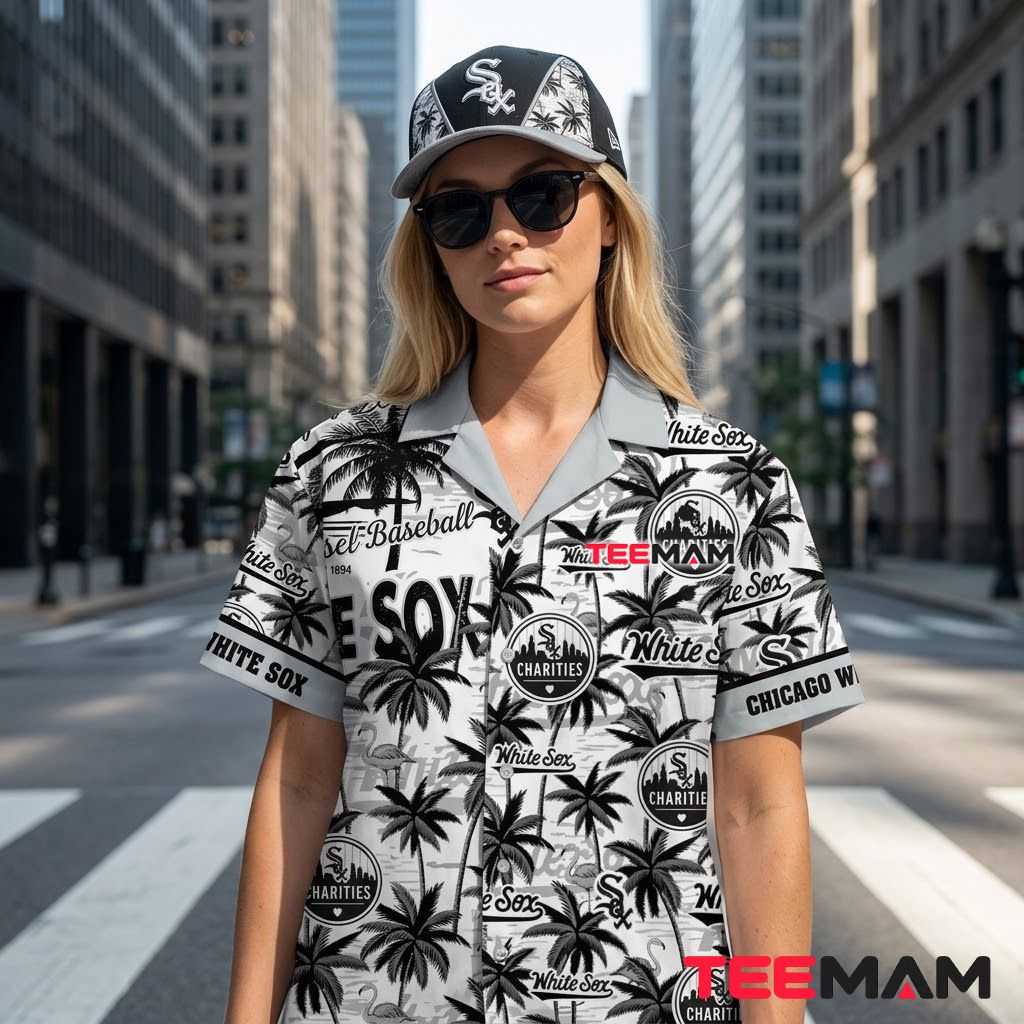 Chicago White Sox Hawaiian Shirt Pride Rainbow Back Chicago White Sox Hawaiian Shirt Pride Rainbow Back