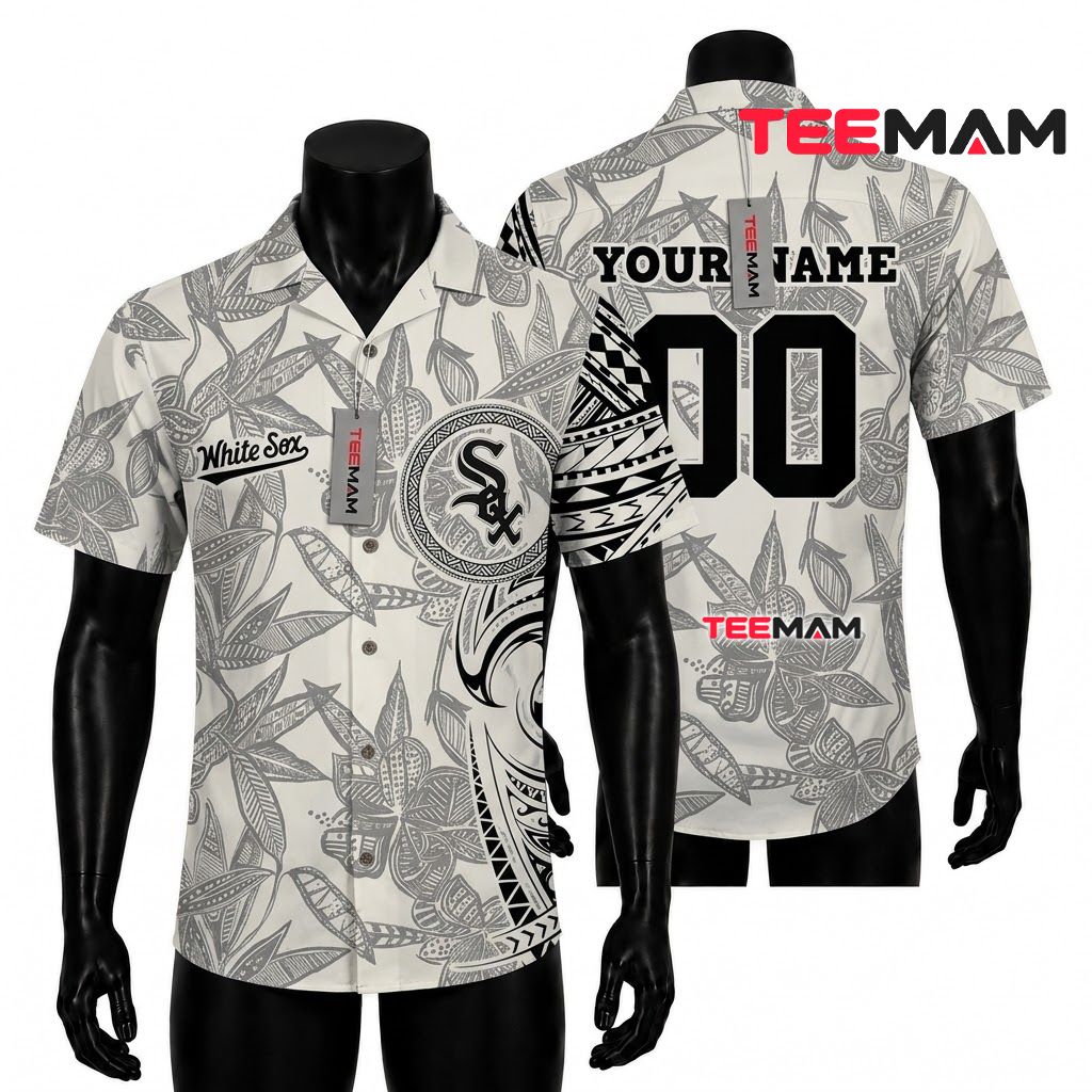 Chicago White Sox Tropical Shirt Tropical Palm Beach