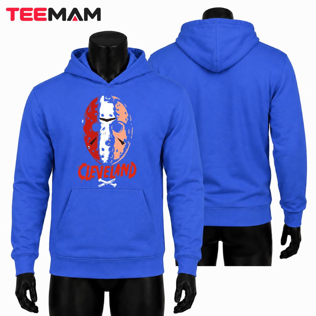 Cleveland Browns Halloween Hoodie Jason Hockey Mask Cleveland Browns Halloween Hoodie Jason Hockey Mask