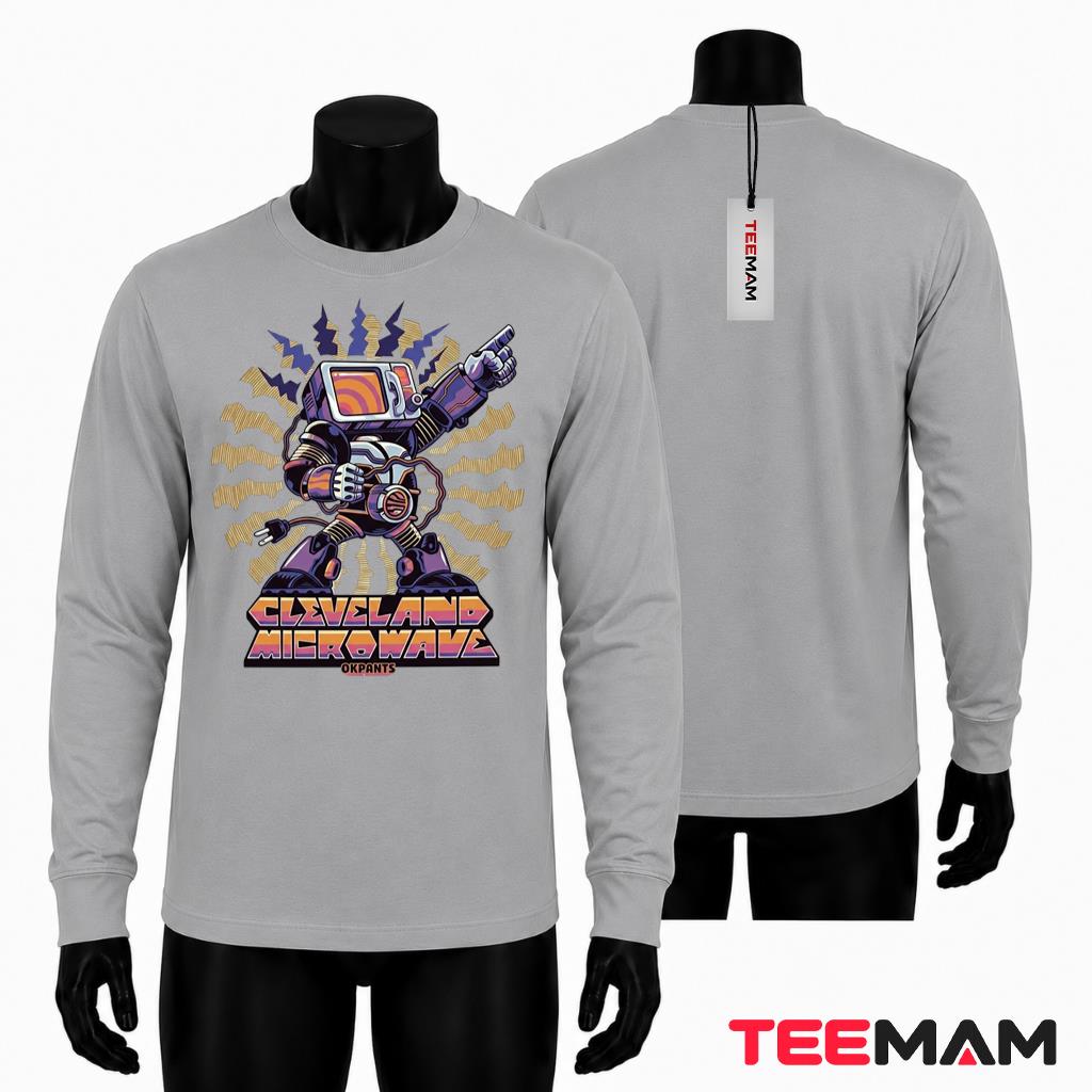 Cleveland Microwave Retro Robot Long Sleeve Cleveland Microwave Retro Robot Long Sleeve