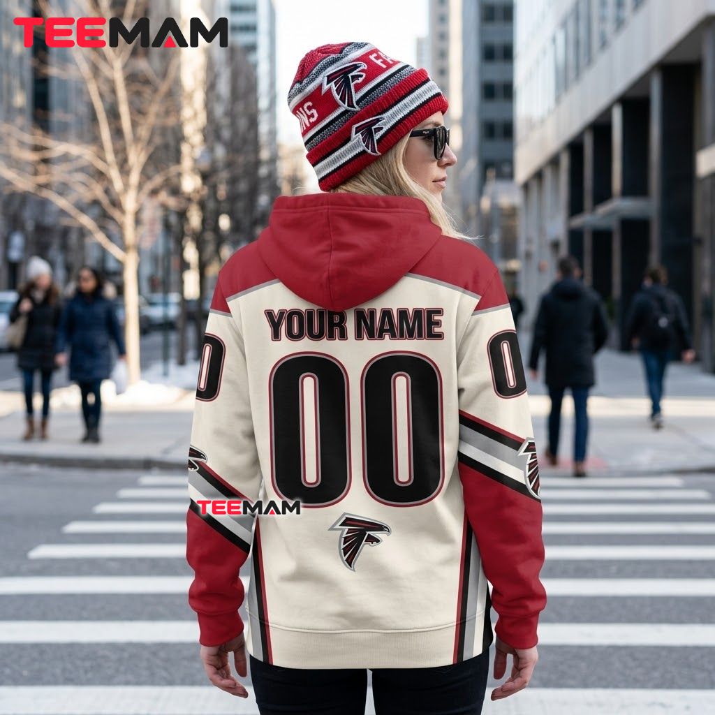 Custom Name Atlanta Falcons 3D Hoodie Lips Jersey Number Version 3 Custom Name Atlanta Falcons 3D Hoodie Lips Jersey Number Version 3