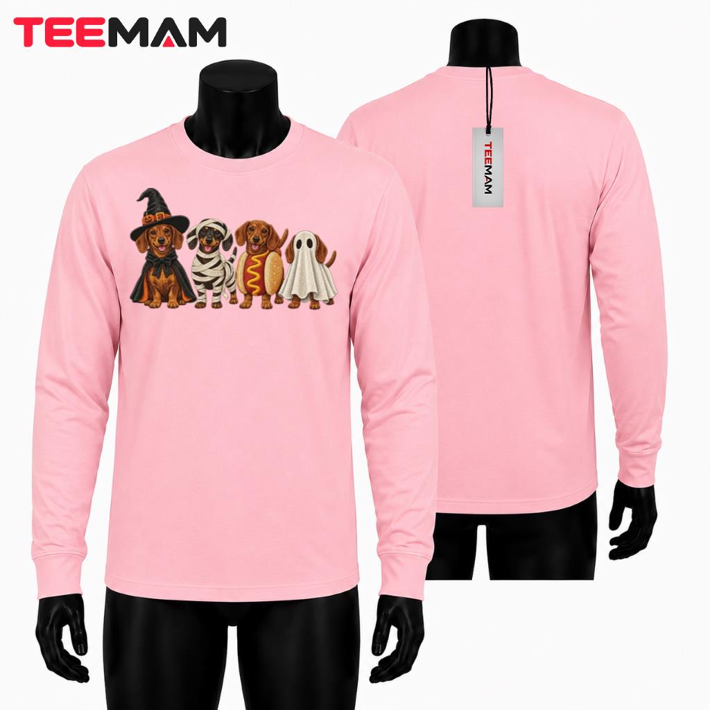 Dachshund Costume Halloween Long Sleeve Mummy Witch Hotdog Ghost Dachshund Costume Halloween Long Sleeve Mummy Witch Hotdog Ghost