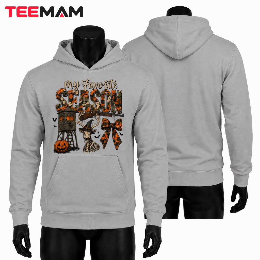 Deer Hunting Halloween Hoodie Spooky Season Deer Skeleton Gift Deer Hunting Halloween Hoodie Spooky Season Deer Skeleton Gift