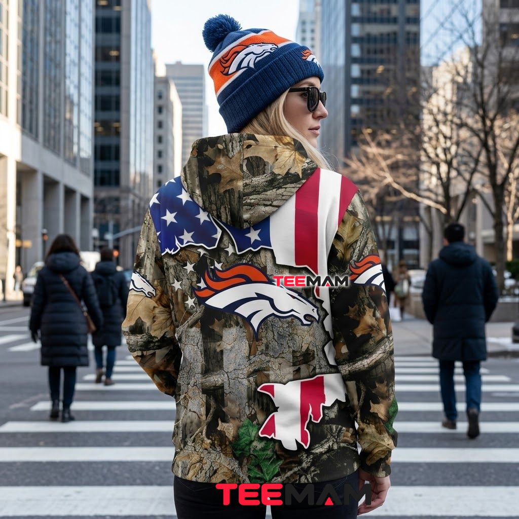 Denver Broncos 3D Hoodie American Flag Camo Zip Version 3 Denver Broncos 3D Hoodie American Flag Camo Zip Version 3