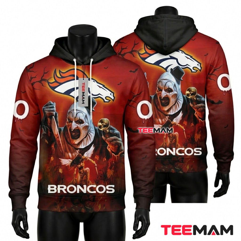 Denver Broncos 3D Hoodie American Flag Camo Zip Denver Broncos 3D Hoodie American Flag Camo Zip