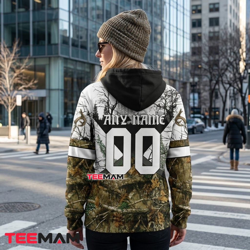 Denver Broncos 3D Hoodie Deer Skull Camo Hunting Version 3 Denver Broncos 3D Hoodie Deer Skull Camo Hunting Version 3