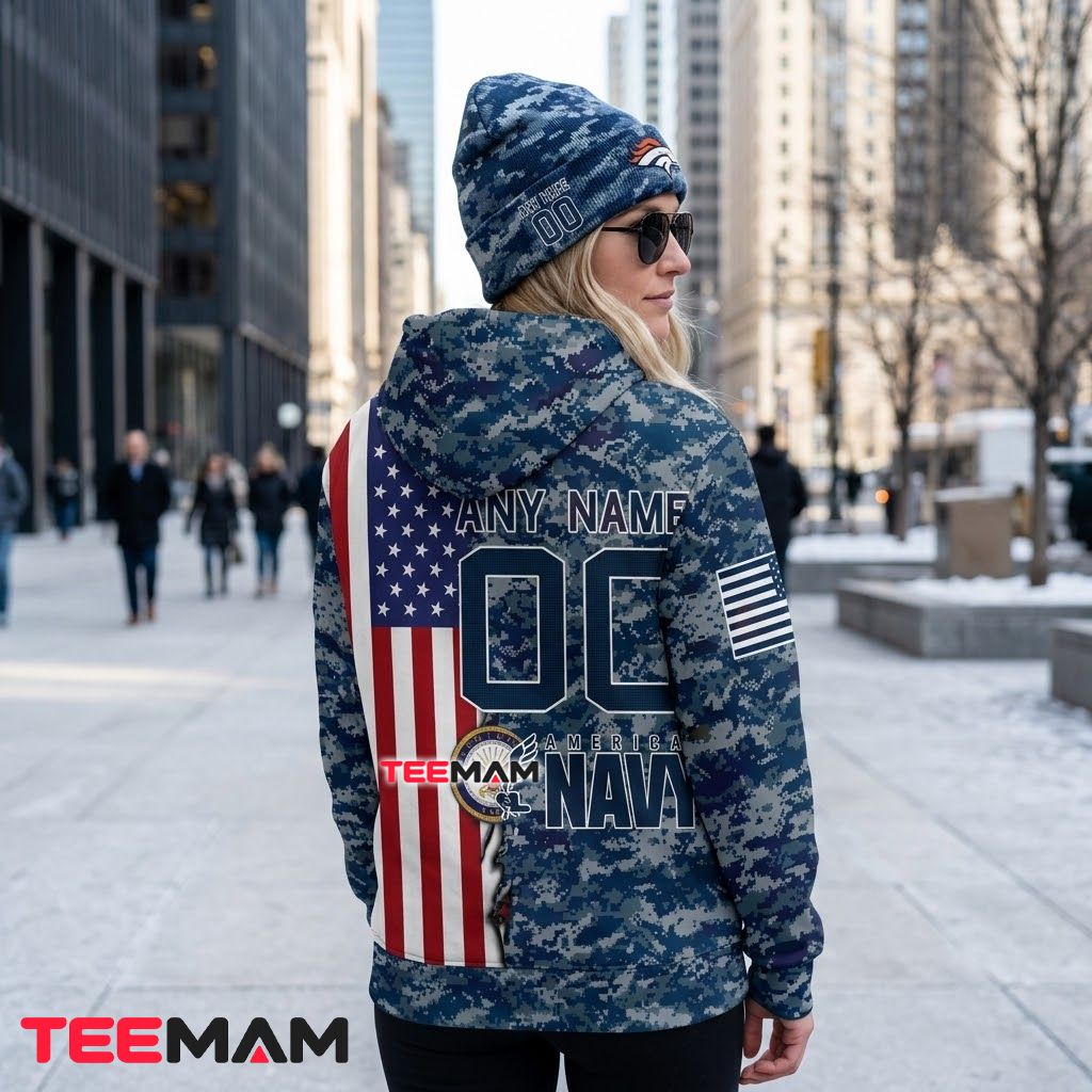 Denver Broncos 3D Hoodie Eagle Some Gave All Navy Camo Version 3 Denver Broncos 3D Hoodie Eagle Some Gave All Navy Camo Version 3