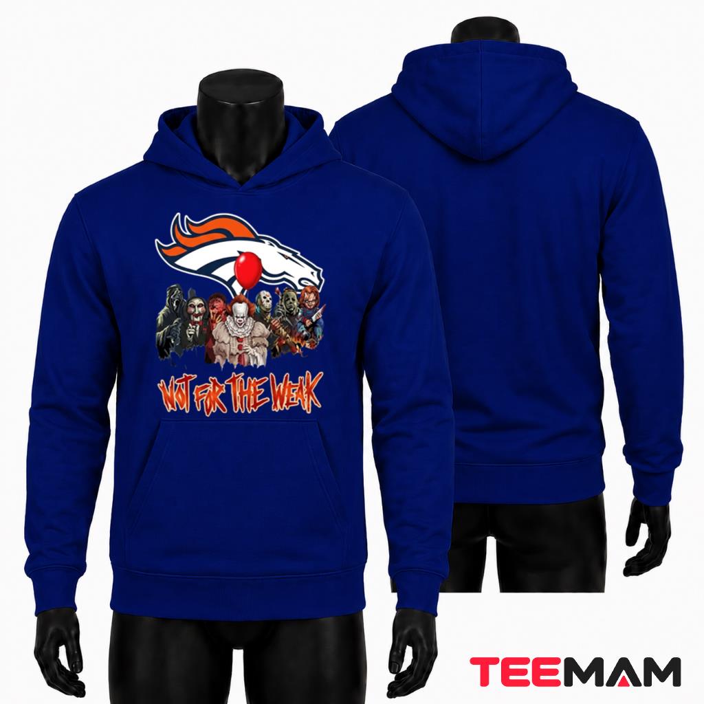 Denver Broncos Halloween Hoodie Horror Icons Squad Denver Broncos Halloween Hoodie Horror Icons Squad