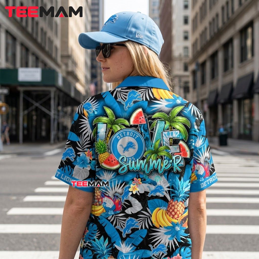 Detroit Lions Tropical Shirt Love Summer Version 3 Detroit Lions Tropical Shirt Love Summer Version 3