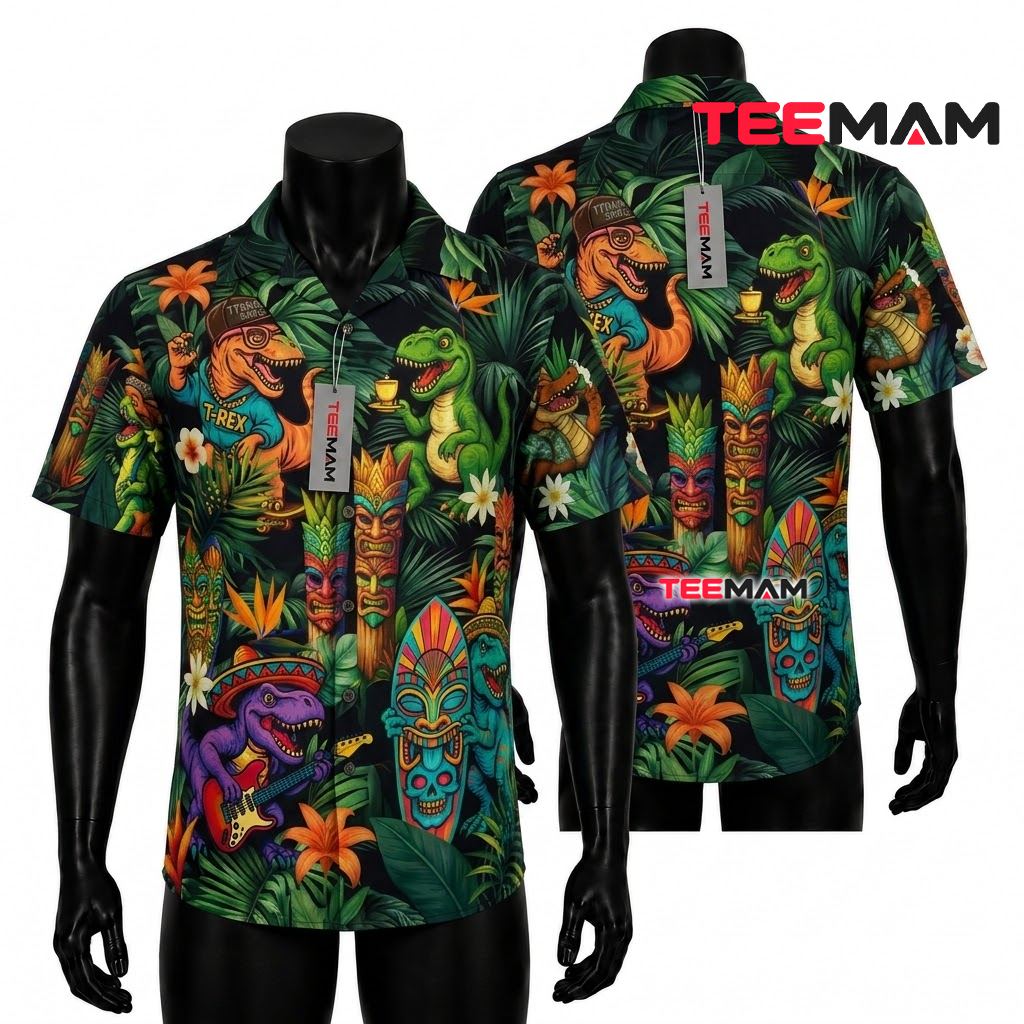Cat Pineapple Hawaiian Shirt Sunglasses Galaxy Print