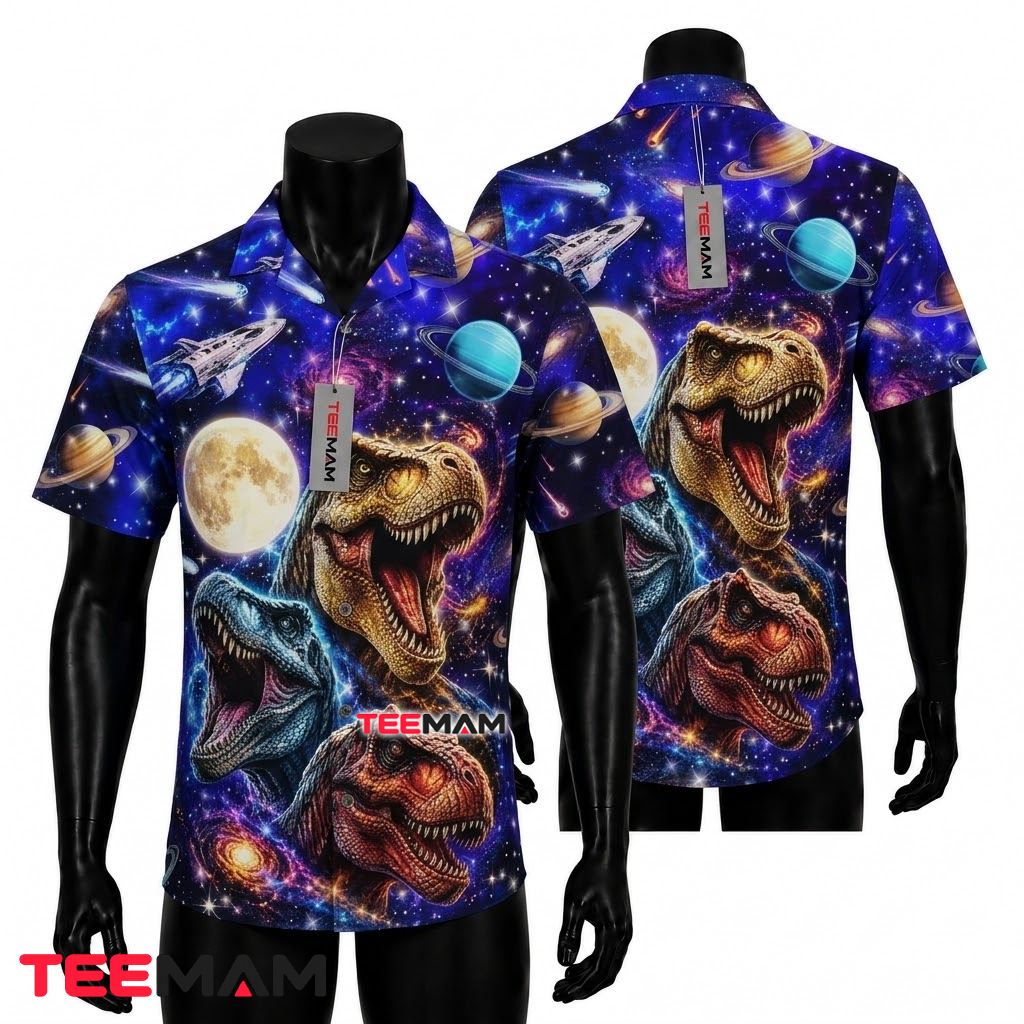 Flamingo Hawaiian Shirt Beach Party Tropical