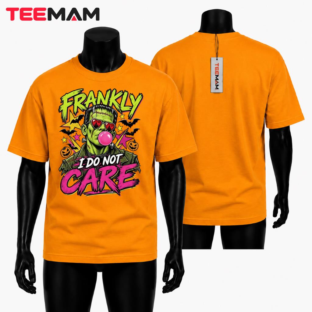 Frankenstein Halloween T-Shirt Bubblegum Spooky Monster