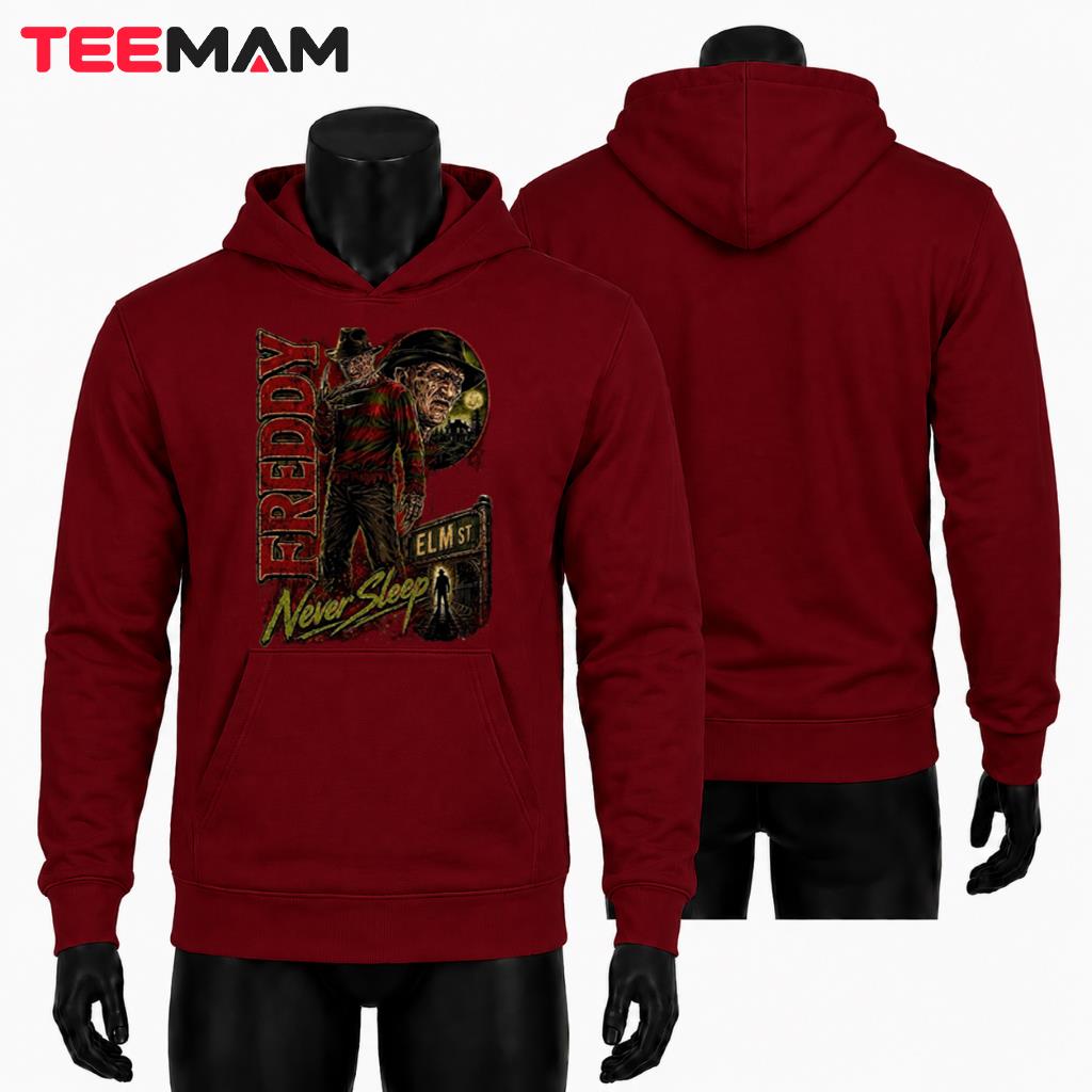 Freddy Krueger Halloween Hoodie Horror Movie Spooky Freddy Krueger Halloween Hoodie Horror Movie Spooky