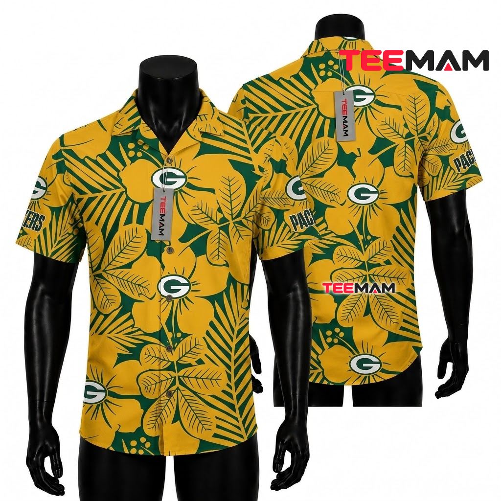 Green Bay Packers Hawaiian Shirt Grateful Dead