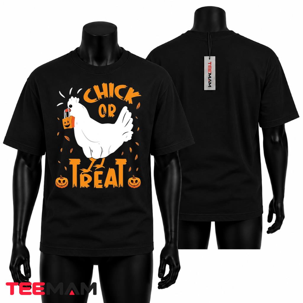 Halloween Chicken T-Shirt Chick Or Treat