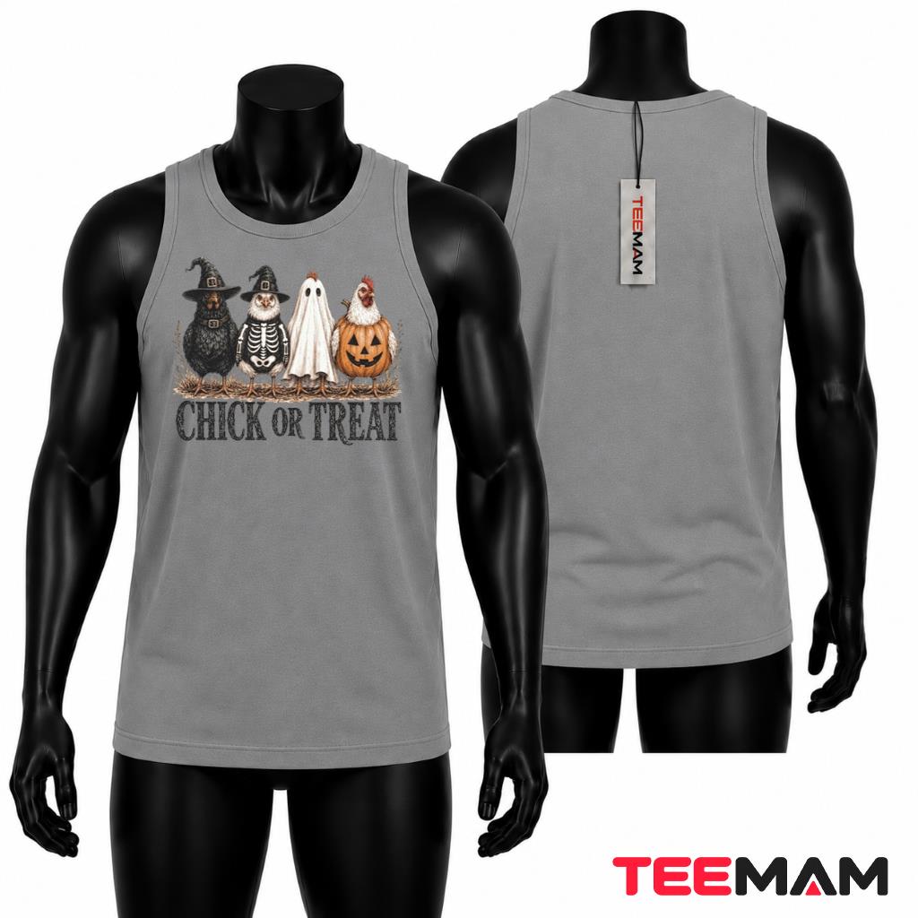 Halloween Chickens Tank Top Spooky Costume Farm Animal Halloween Chickens Tank Top Spooky Costume Farm Animal