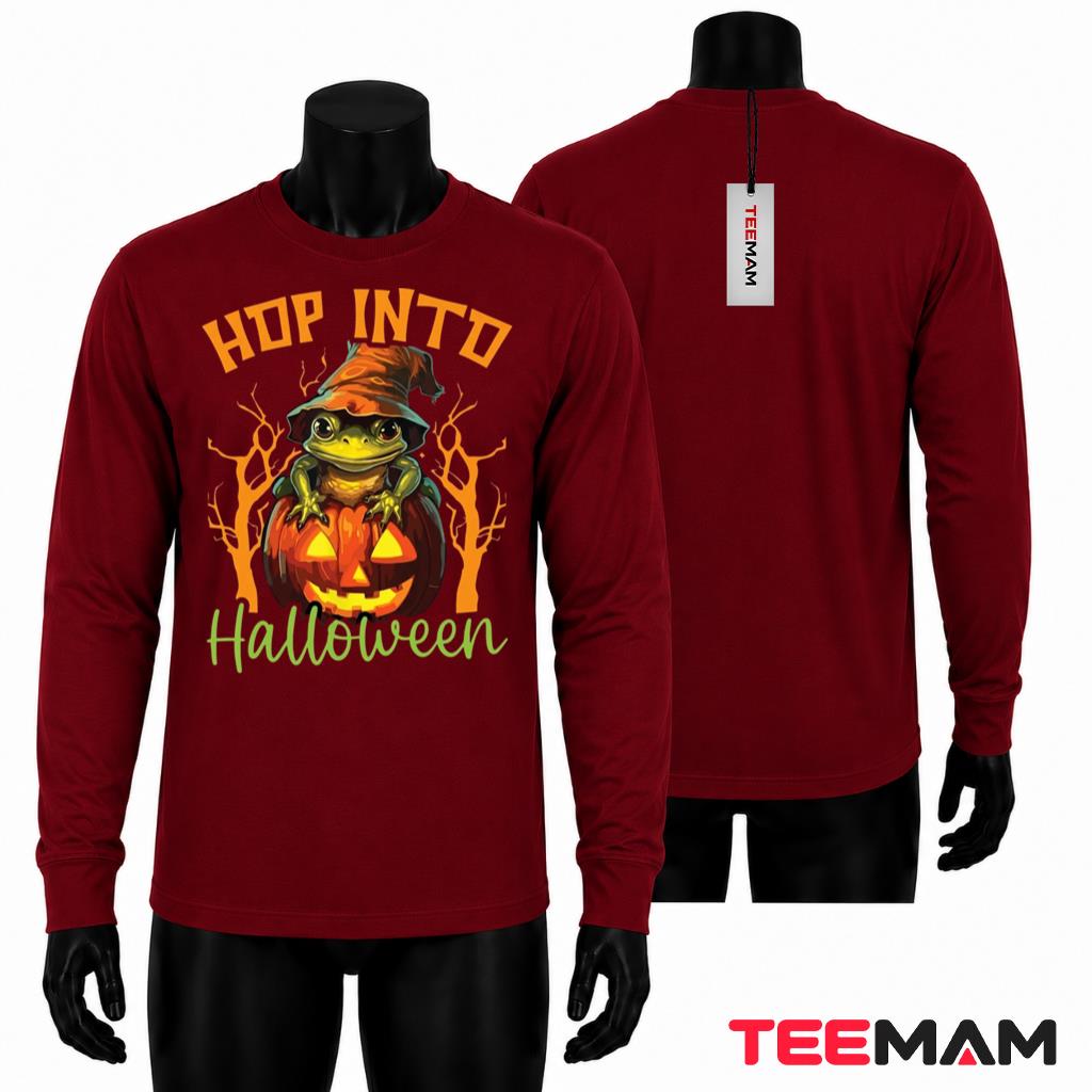 Halloween Frog Witch Long Sleeve Hop Into Halloween Halloween Frog Witch Long Sleeve Hop Into Halloween