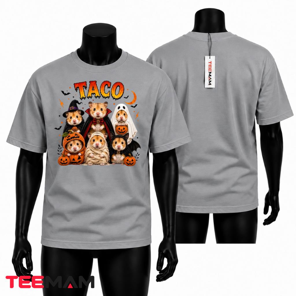 Halloween Hamsters Group T-Shirt Spooky Cute Costume