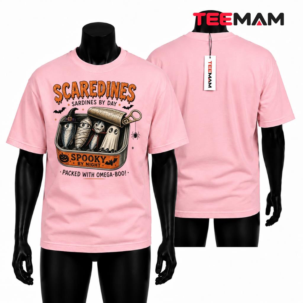 Halloween Sardines T-Shirt Spooky Cute Animal Costume