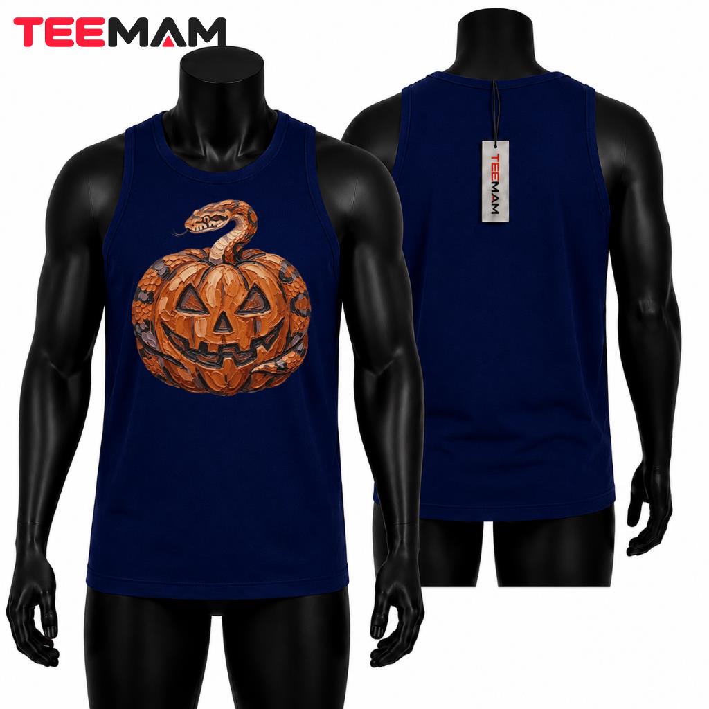 Halloween Snake Tank Top Spooky Pumpkin Reptile Costume Halloween Snake Tank Top Spooky Pumpkin Reptile Costume