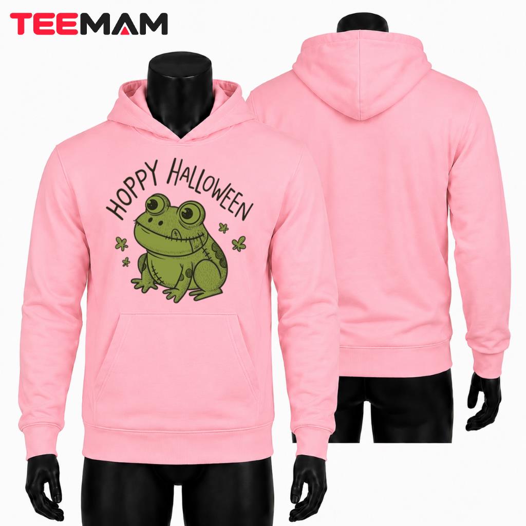 Halloween Zombie Frog Hoodie Hoppy Halloween Halloween Zombie Frog Hoodie Hoppy Halloween