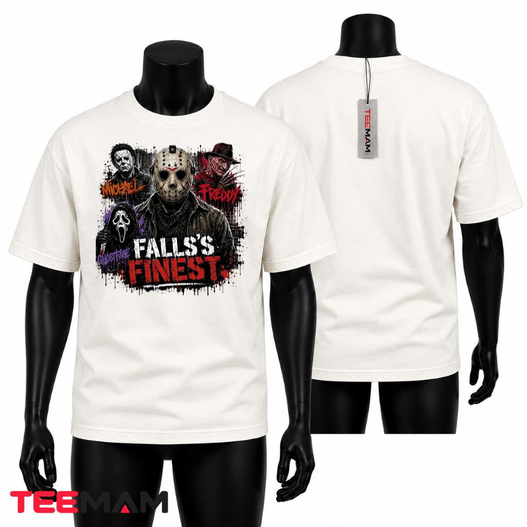 Horror Halloween T-Shirt Spooky Movie Character