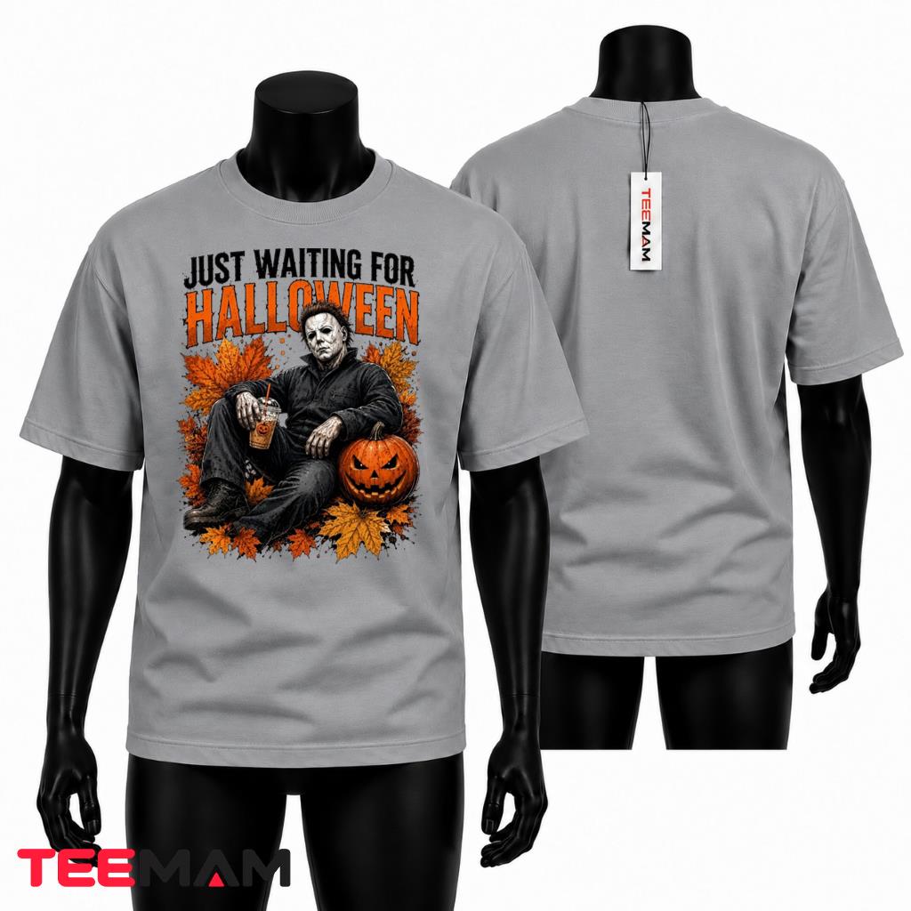 Horror Michael Myers Halloween T-Shirt Spooky Pumpkin Fall