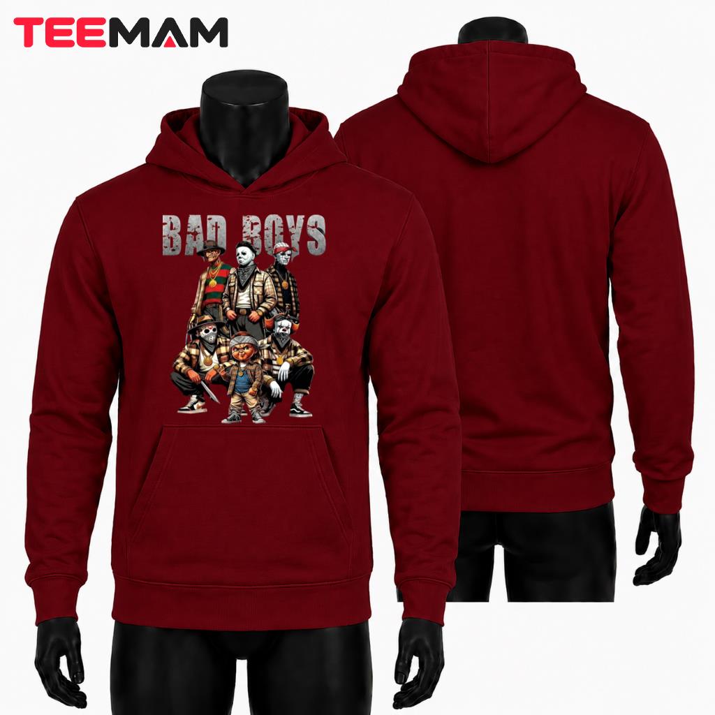 Horror Movie Hoodie Bad Boys Halloween Horror Squad Horror Movie Hoodie Bad Boys Halloween Horror Squad