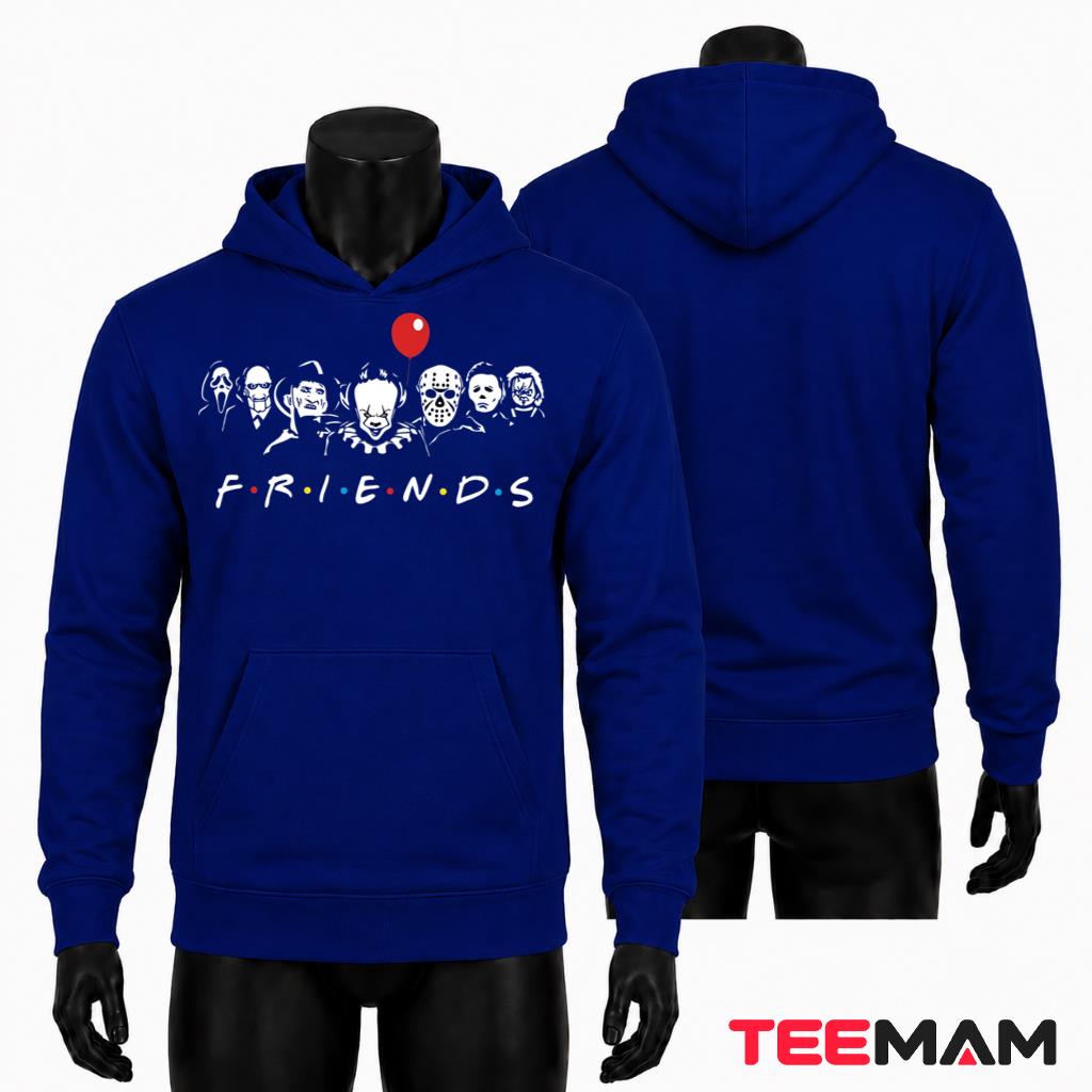 Horror Movie Characters Halloween Hoodie Friends Horror Movie Characters Halloween Hoodie Friends