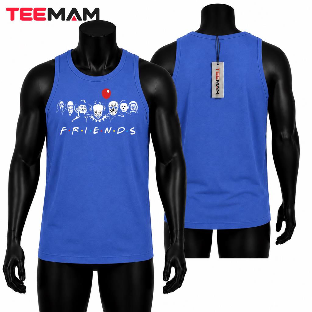 Horror Movie Characters Halloween Tank Top Friends Horror Movie Characters Halloween Tank Top Friends
