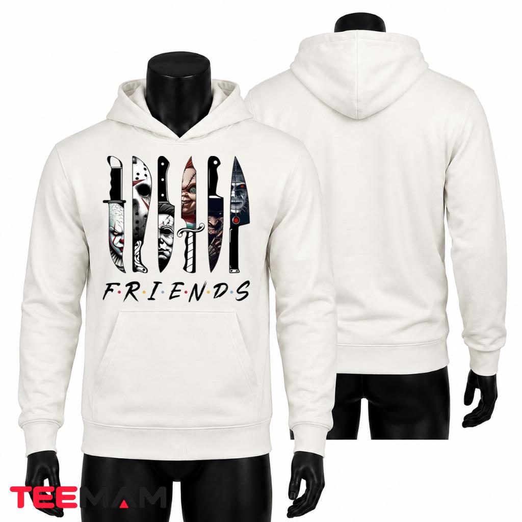 Horror Movies Friends Hoodie Knives Halloween Spooky Horror Movies Friends Hoodie Knives Halloween Spooky