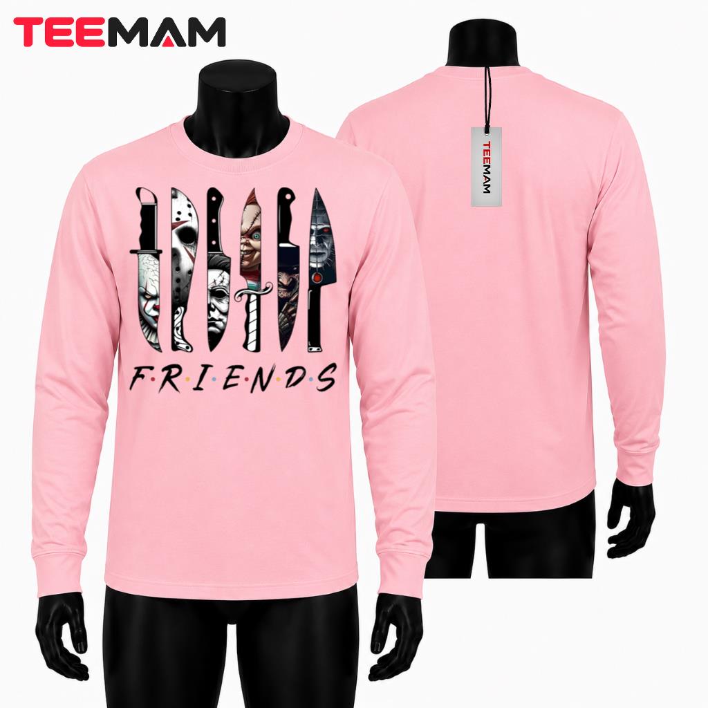 Horror Movies Friends Long Sleeve Knives Halloween Spooky Horror Movies Friends Long Sleeve Knives Halloween Spooky