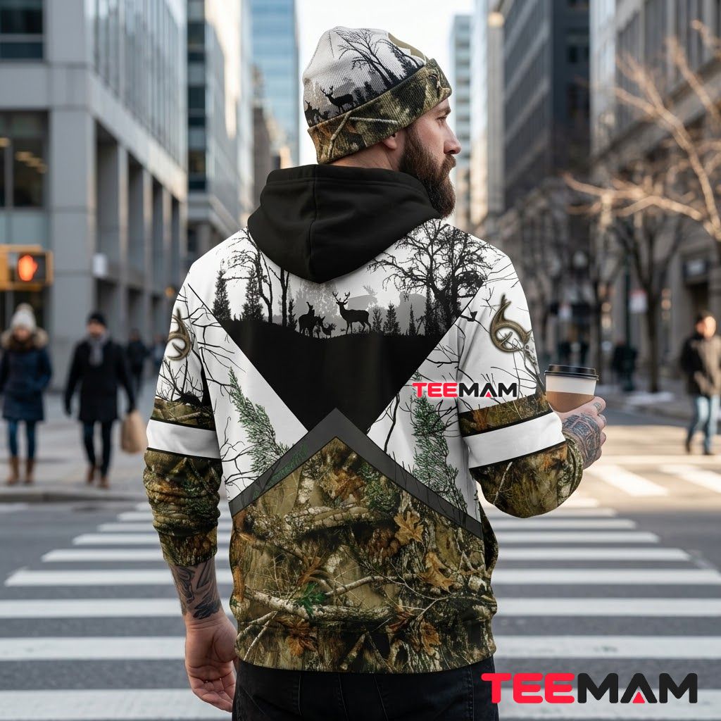 Houston Texans 3D Hoodie Deer Skull Camo Hunting Version 3 Houston Texans 3D Hoodie Deer Skull Camo Hunting Version 3
