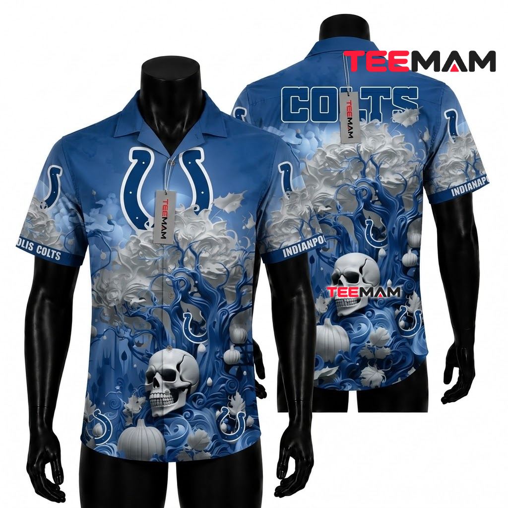 Indianapolis Colts Hawaiian Shirt Mickey Cool Custom Name Indianapolis Colts Hawaiian Shirt Mickey Cool Custom Name