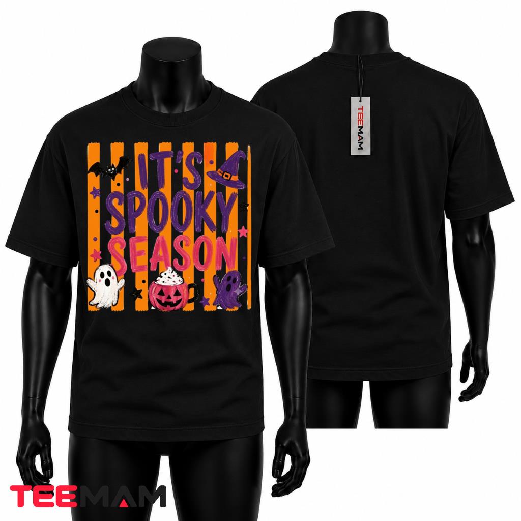 Its Spooky Season Ghost Halloween T-Shirt