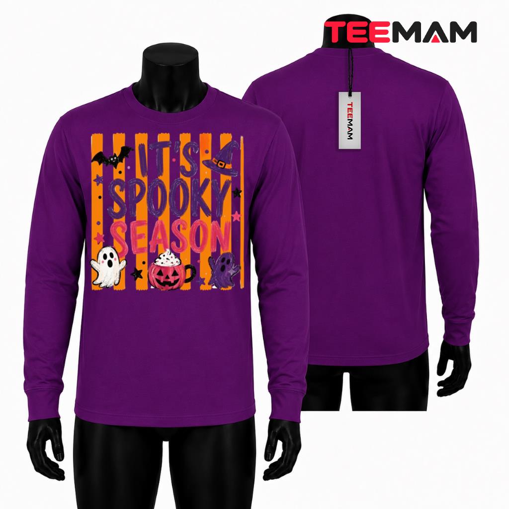 Its Spooky Season Ghost Halloween Long Sleeve Its Spooky Season Ghost Halloween Long Sleeve