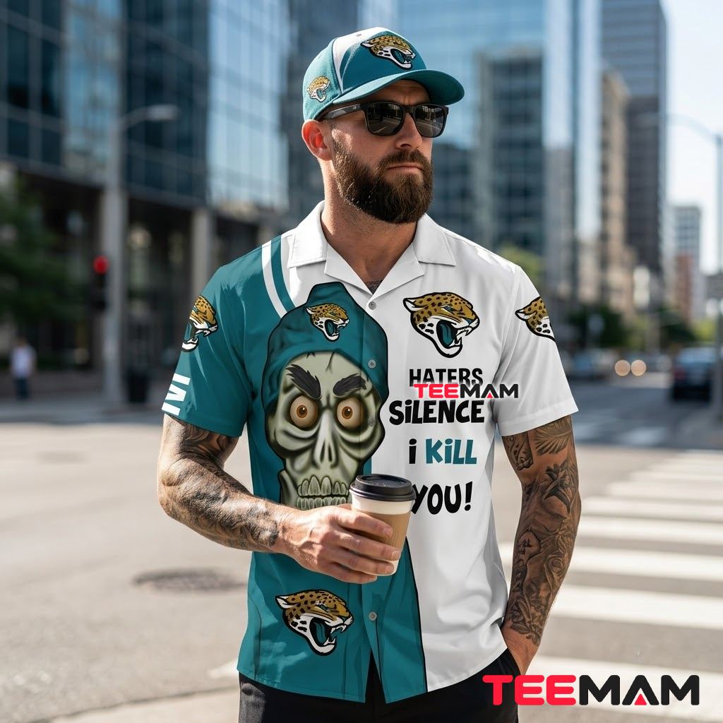 Jacksonville Jaguars Hawaiian Shirt Achmed Puppet Back Jacksonville Jaguars Hawaiian Shirt Achmed Puppet Back